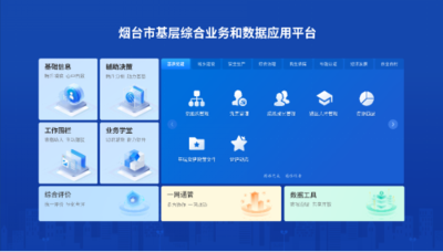 浪潮卓数：烟台市基层综合业务和数据应用平台